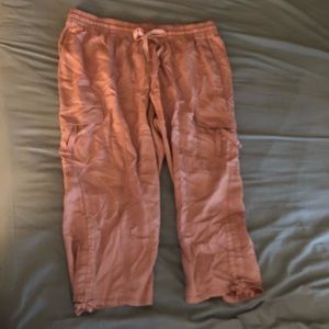 NWOT Mauve/Pink Capris